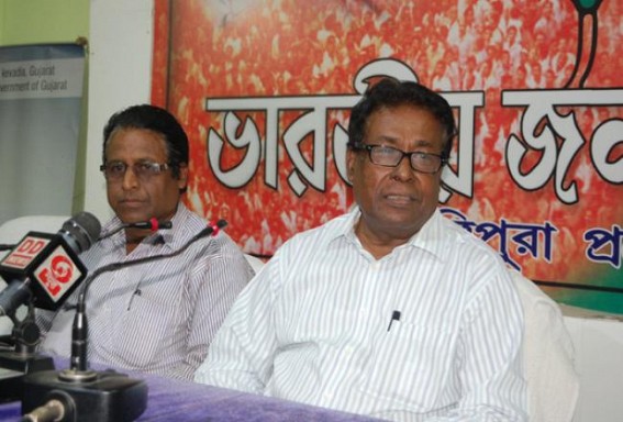 BJP condemns over misdeed with the party hoarding 