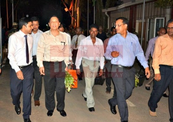 NITI Aayog's blessings piloting Rs. 1000 crores Indo-Bangla Railway project on Tracks : 8 members' team from Bangladesh arrived in Tripura, Indo-Bangla joint meet to be held on Wednesday
