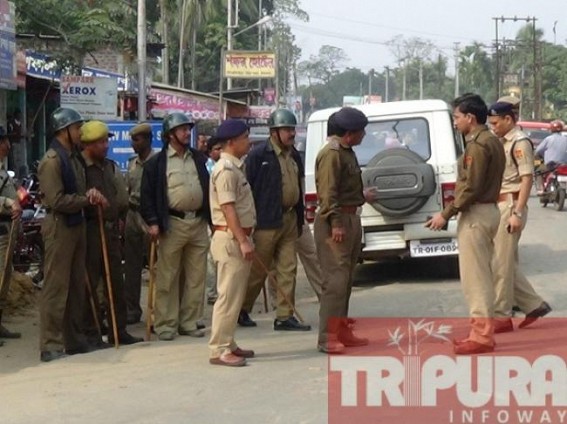 Kailashahar police arrested three, found engaged in scuffle