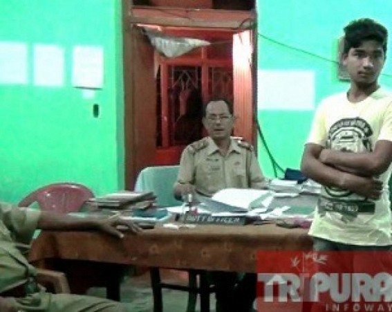 Increasing gambling at  Teliamura : 1 arrested 