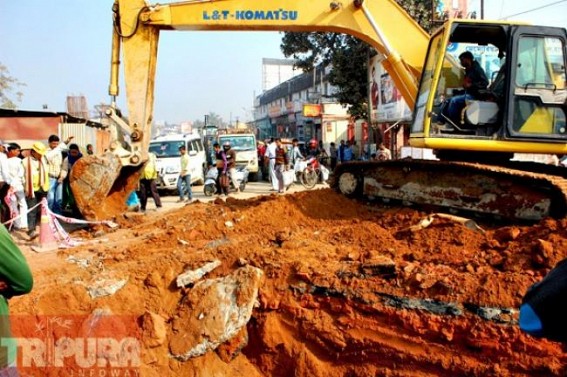 Tripuraâ€™s 1st flyover construction: Work speed gains momentum 