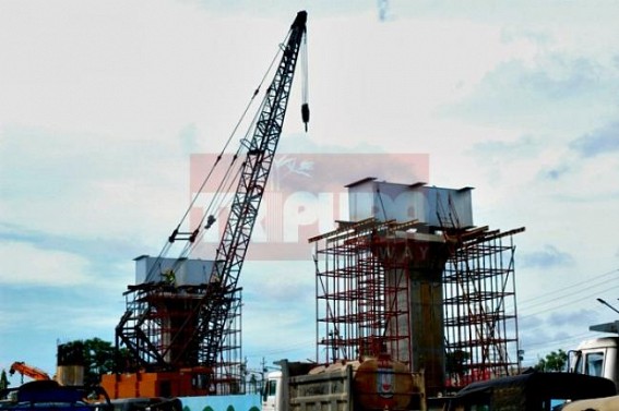 Despite of achieving only 42 percent of work in past one  year tainted NBCC company head assures about completing the construction of flyover by November 2017, fixing of iron guarder expanded towards Battala, Project head Amit Mallik talks to TIWN 