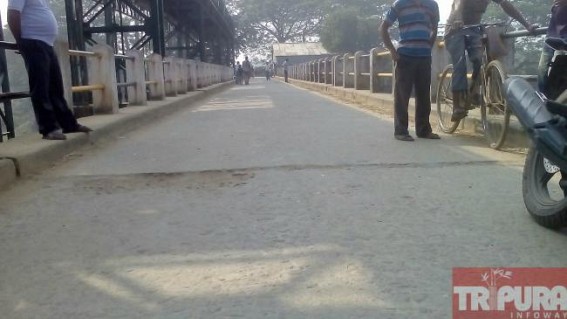 Earthquake measuring 6.7 magnitude damaged Udaipur Maharani Barrage, RGM Hospital of Kailashahar : fear prevails among people 