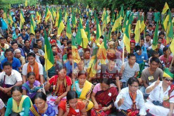 Tripura suffering from transport problem : IPFTâ€™s unnecessary Rail/ NH-44 strike is only for political gain, said Bijan Dhar 
