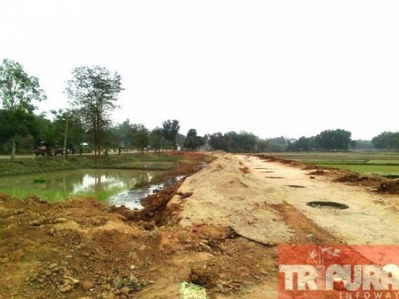 Slow progress of Indo-Bangla border fencing work, NBCC silent