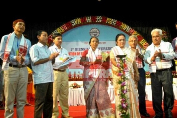 Lone Rajya Sabha candidate Jharna Das Baidya files nomination 