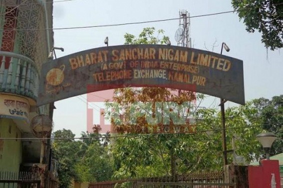 BSNL service once again turned chaotic and irregular at Kamalpur: Consumersâ€™ suffering continued
