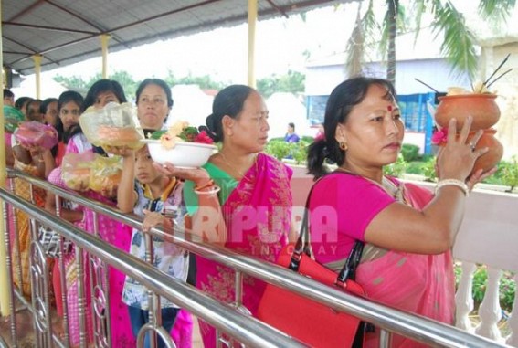 Centuries-old Kharchi Puja begins in Tripura