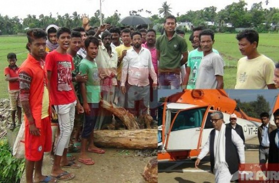 Villagers blocked road alleging CM forgot promise within 7 months : PWD corruption hits Golden Era, Central Govt. spent Rs. 2,453.54 crores for Tripura Rural Road Development Agency 