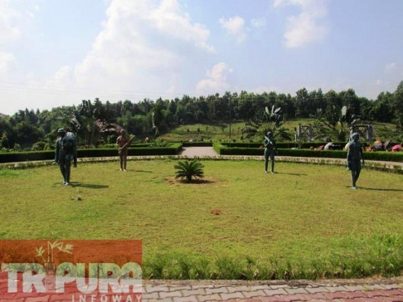 Chottakhola Indo-Bnagla Maitri park work in progress 