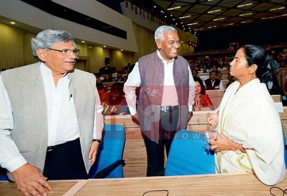 Mamata Banerjee pleads for Federal Front talks (!) appealed to all non-BJP parties to come together to form a new 'Front' 