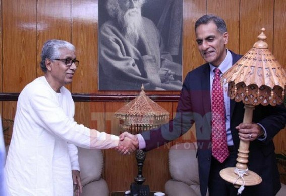 Manik Sarkar rejects to be in Modi Govtâ€™s Central Committee for the sake of his communist ideology, but culturing his most rival â€˜Capitalistâ€™ USA representatives for greed  has no limits