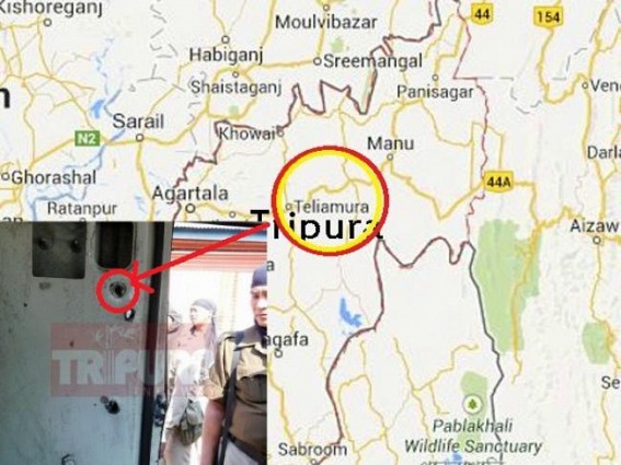 Firing on Tripura's National Highway : 2 injured, no official statement about 'Terror-attack' yet released : SP West talks to TIWN
