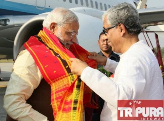 Tripura under the threat of Extremism : Modi asked the state govts to follow the International obligations to defend Terrorism 