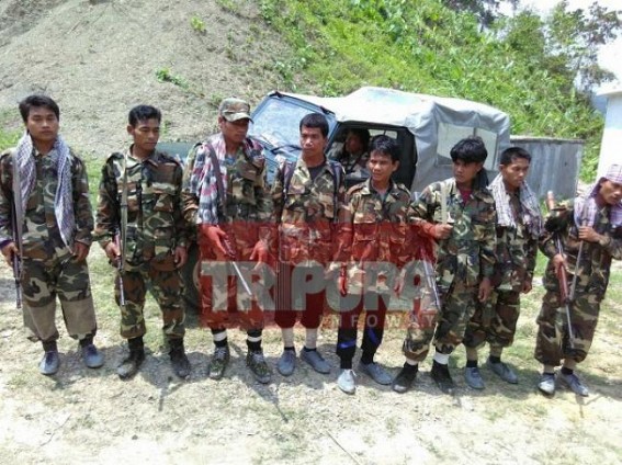 Tripura's peace may shatter by new factions of terrorist groups