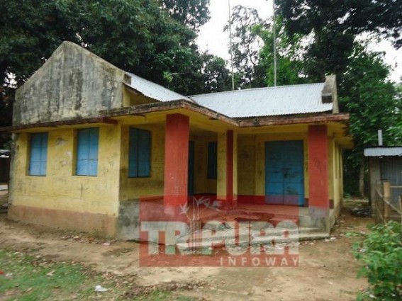 Santirbazar: Miserable condition prevails at Lautiatilla Homeopathic Dispensary 