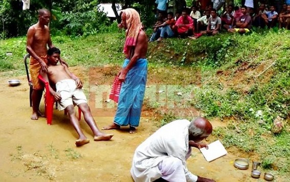 Not pushing of anti venom serum made the youth to die at Kamalpur: Family members and Rationalists blamed the reluctance of doctor