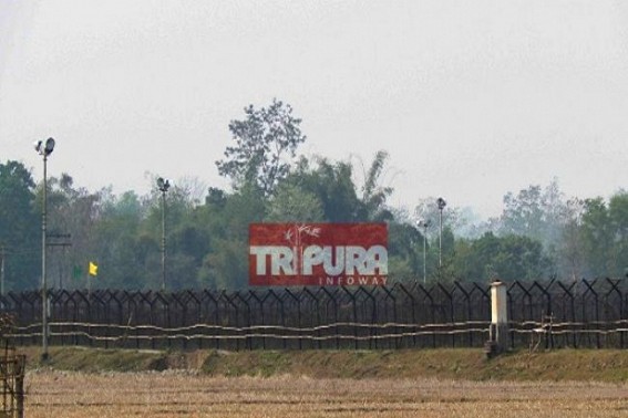 Illegal intrusion to the land of Tripura from Bangladesh on a rise, state security put on high alert, role of BSF irks question 