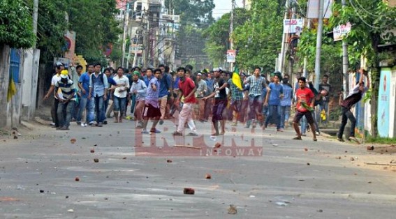 Tripura's hilly people created panic in Capital Cityâ€™s Civilized World 