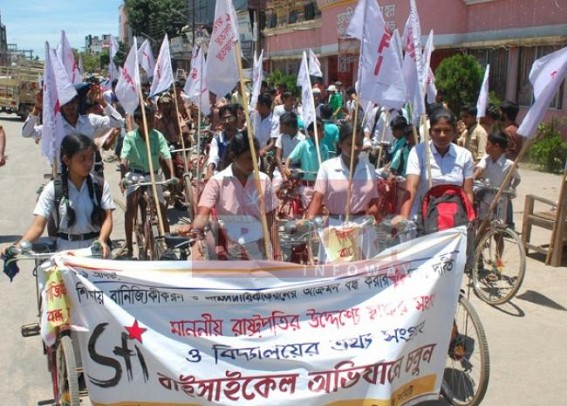 CPI-M using students as â€˜toolsâ€™ for Central funds