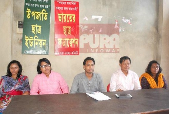 SFI to continue JNU flow in Tripura