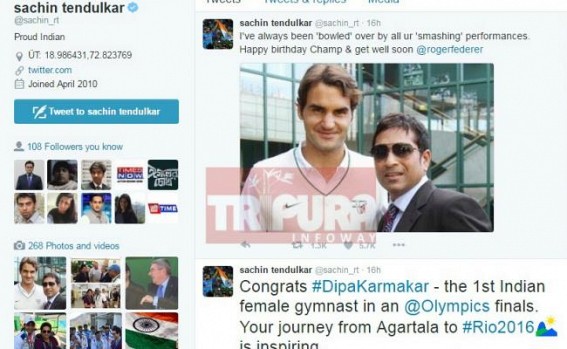Dipa vaults on to the biggest stage: Sachin Twits Dipa