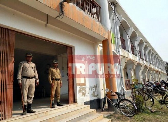 Dharmanagar : Tight security deployed for TBSE  Class-12 exam on Wednesday 