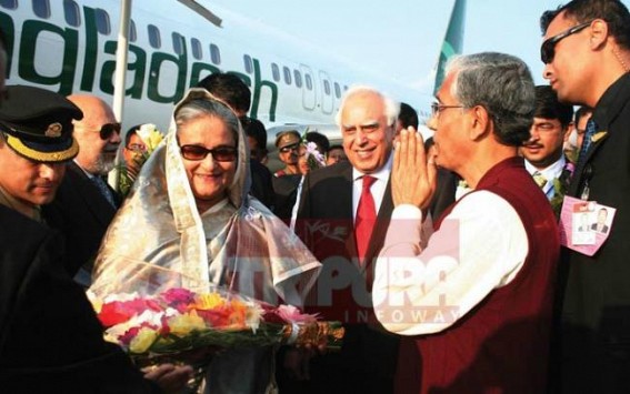 Bangladesh PM likely to inaugurate memorial park in Tripura 