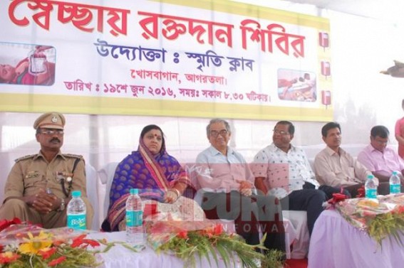 Assembly Dy Speaker urged people for voluntary blood donation