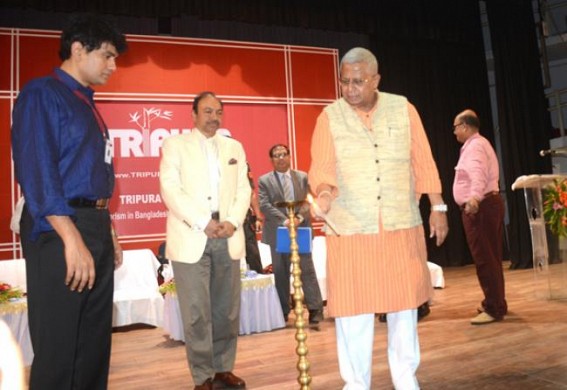 'China getting interested in political developments in countries around India', says India's former Intelligence Chief  A.B.Mathur in TRIPURA CONCLAVE 2016  