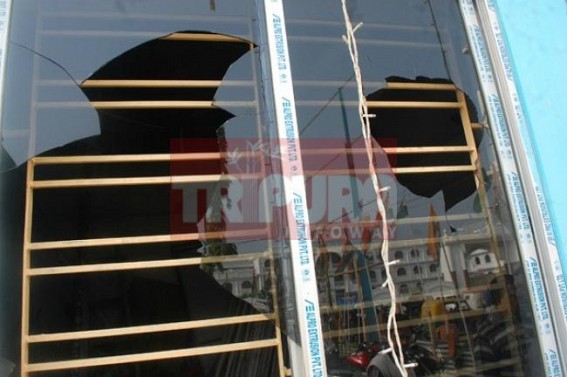CPI-M ruled Tripura's Law & Order in chaos, goons attack Trinamool State HQ, vandalise office : Police in disarray under CBI chargesheeted corrupt DGP Nagraj 
