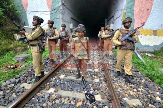 Tripura on High alert ahead of 70th Independence Day 