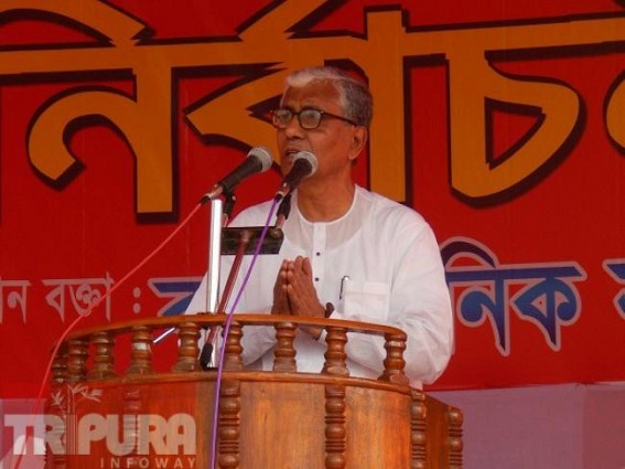  Dharmanagar : CM slams IPFT for  violence on Hills