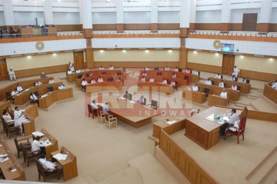 Tripura Assembly ending day raised issues about various Corruptions
