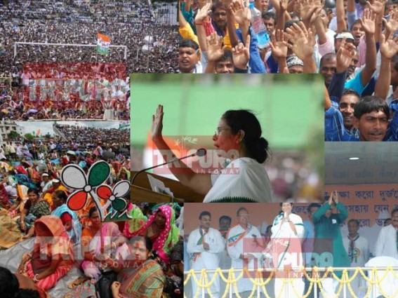 Mamata's arrival a scary sign for state BJP ? TMC Supremo rings the 'Death Bell of CPI-M in Tripura' on historic 9th August 