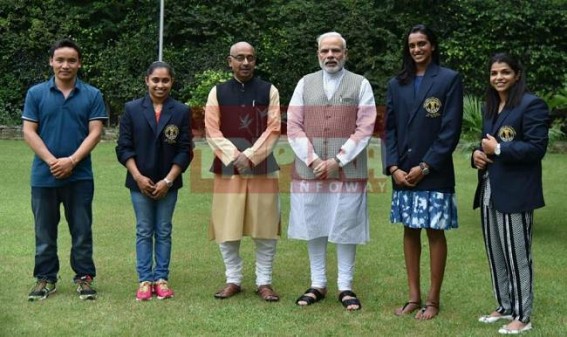 You have won the nationâ€™s hearts : Modi told Dipa 