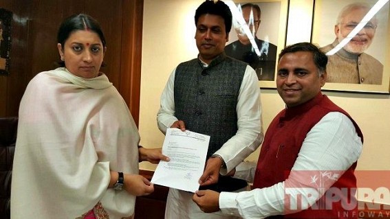 Tripura BJP President pitches new KV at Udaipur
