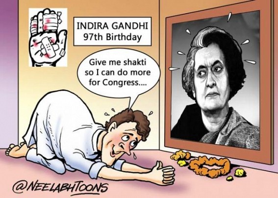 Rahul-Sonia destroys century old 'FAMILY RULED Congress Party', faces near decimation in 2019 polls