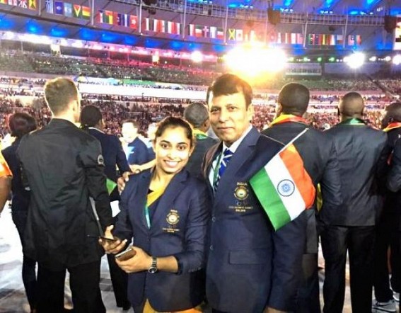 Tripura girl in Brazil : Nation eagerly waiting for Dipaâ€™s performance