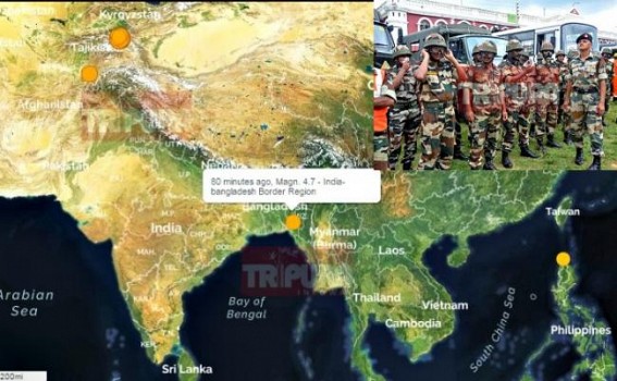 NE cities Agartala, Guwahati at highest earthquake risk: USA to provide technical expertise on seismology :  India, Bangladesh, Myanmar to work together on quake prediction 