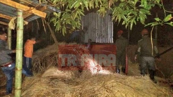 Fire creekers caused heavy losses to famers