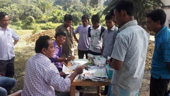 Administrative cum Health Camp organized at Baishnabpur ADC Village 