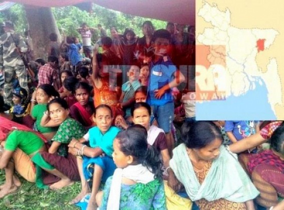Flag meeting held between BSF & BGB : Bangladeshi Hindus pushed back from Indo-Bangla Border with an â€˜uncertainâ€™ future:  â€˜Situation under controlâ€™, Khowai SP talks to TIWN
