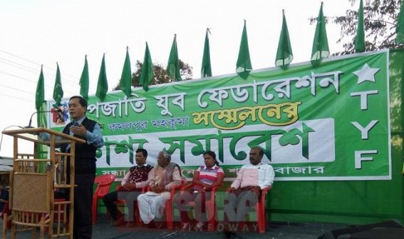 IPFT leaders spread poisonous communal feeling, No further violence & anarchy â€“MP Jiten