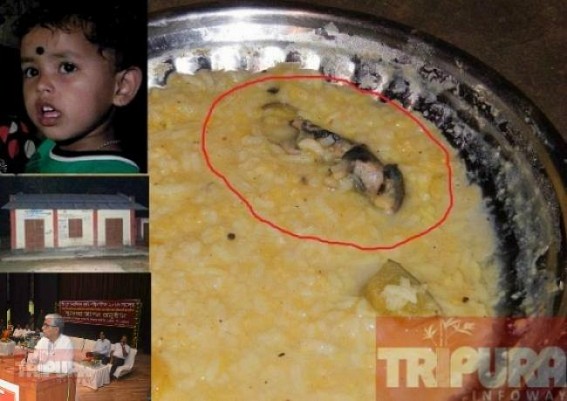 CM clamours high about Tripura Anganwadi centers â€˜qualityâ€™ : Ignores Poisonous Mid-day-meals, lack of teachers & infrastructure  