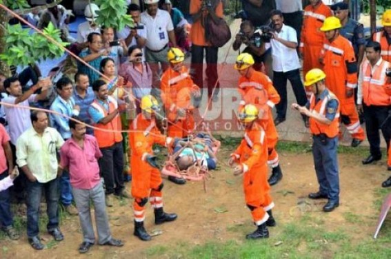 NE Tripura under huge disaster risks : PM Modi urged every state authorities to deal disasters technically 