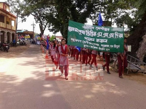 Sabroom Schools celebrate NSS Day