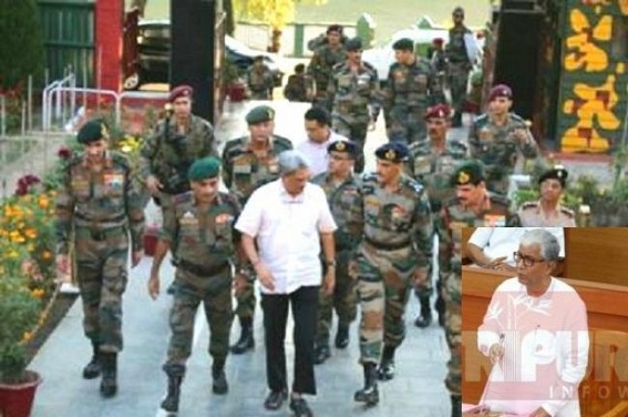 India hits terrorists across LoC, CPI-M's friend Pakistan denies surgical strikes: Manik Sarkar's Anti-National propaganda fails to save Pakistani terroists