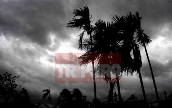 Rain with thunder storm hits state