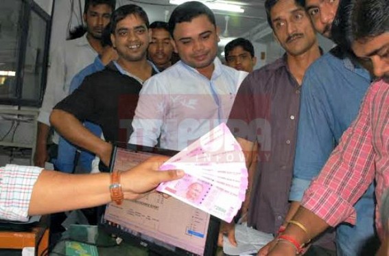 Rs. 2000/ notes bringing big smiles to public